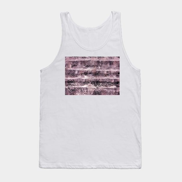 Simple abstract dusty pink watercolor, graphite background. Hand-painted striped texture, splashes, drops, paint smears. Best for background, wallpaper, cover,  poster and packaging, wrapping. Tank Top by Olesya Pugach